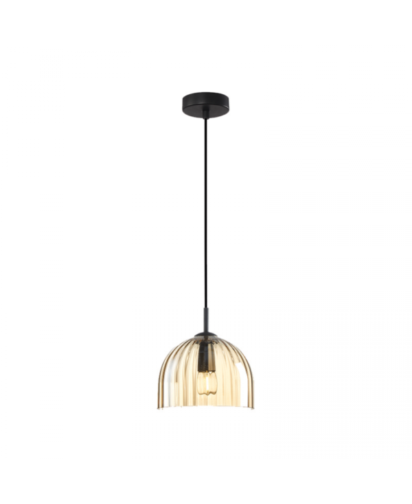 22114 PENDANT LIGHT 1XE14 GLASS CHAMPAGNE Zambelis Lights