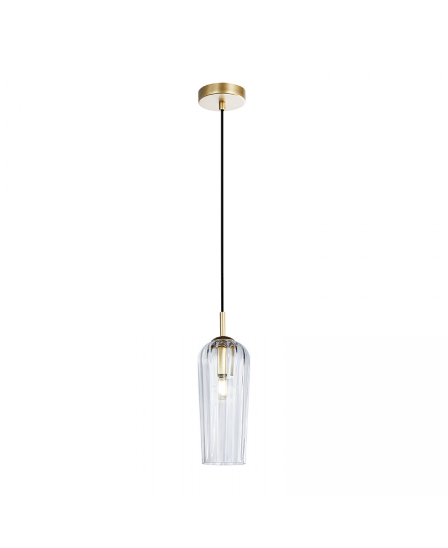 22119 PENDANT LIGHT 1XE14 CLEAR GLASS Zambelis Lights