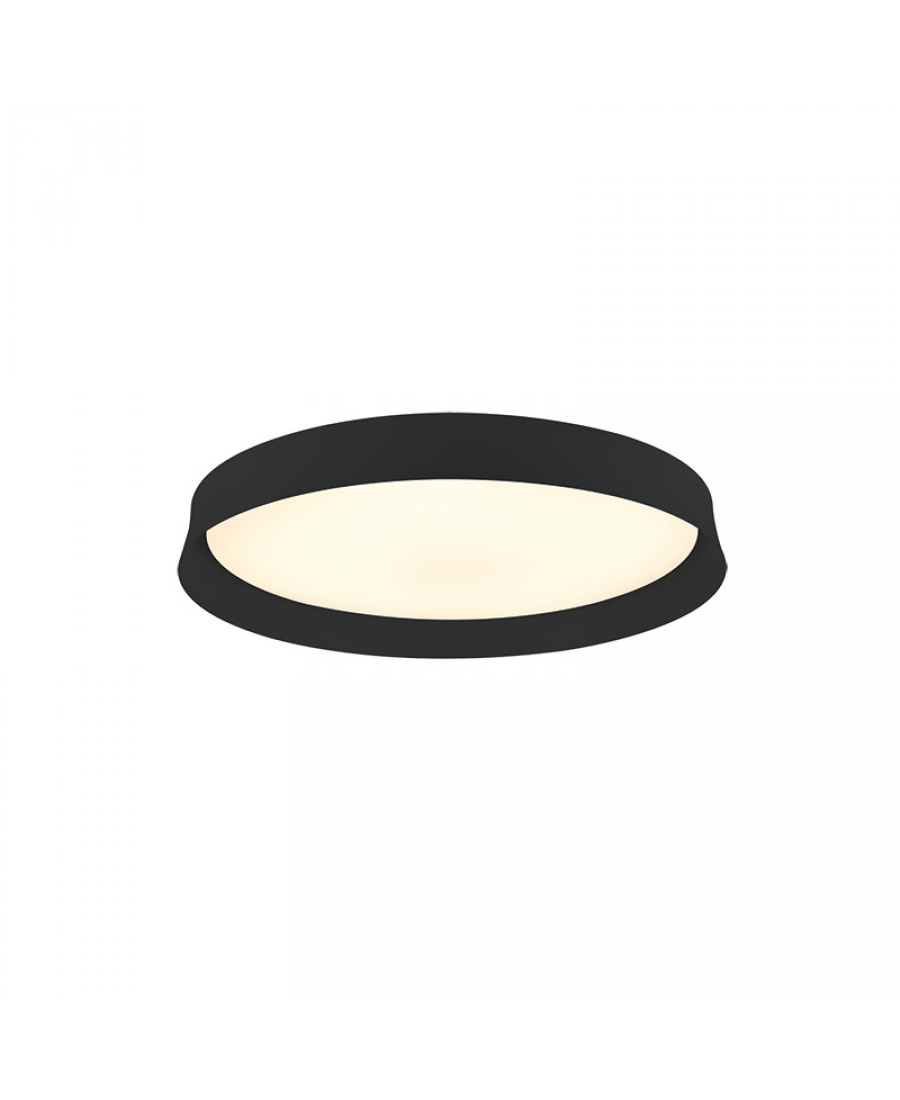 22128 LED CEILING LIGHT 20W 3000K BLACK Zambelis Lights