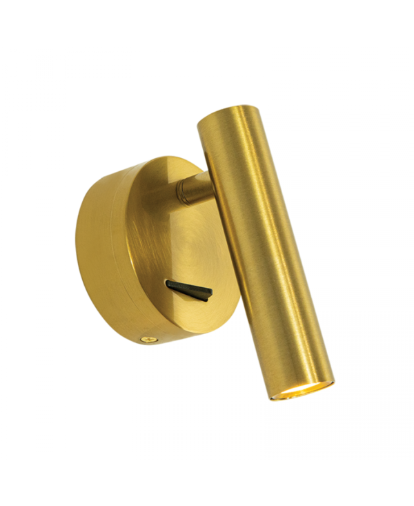 H48-G HOTEL SCONCE LED 3W 3000K METAL - ALUMINIUM GOLD Zambelis Lights
