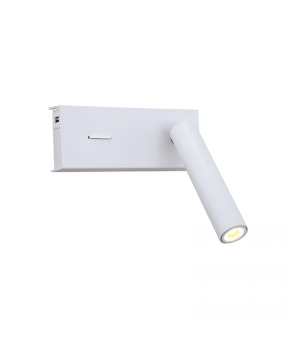 H74 SCONCE LED 3W SANDY WHITE WITH USB Zambelis Lights