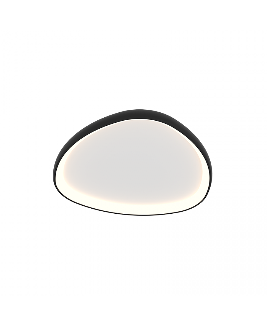 23087 CEILING LED LIGHT 32W 3000K METAL-ACRYLIC BLACK Zambelis Lights