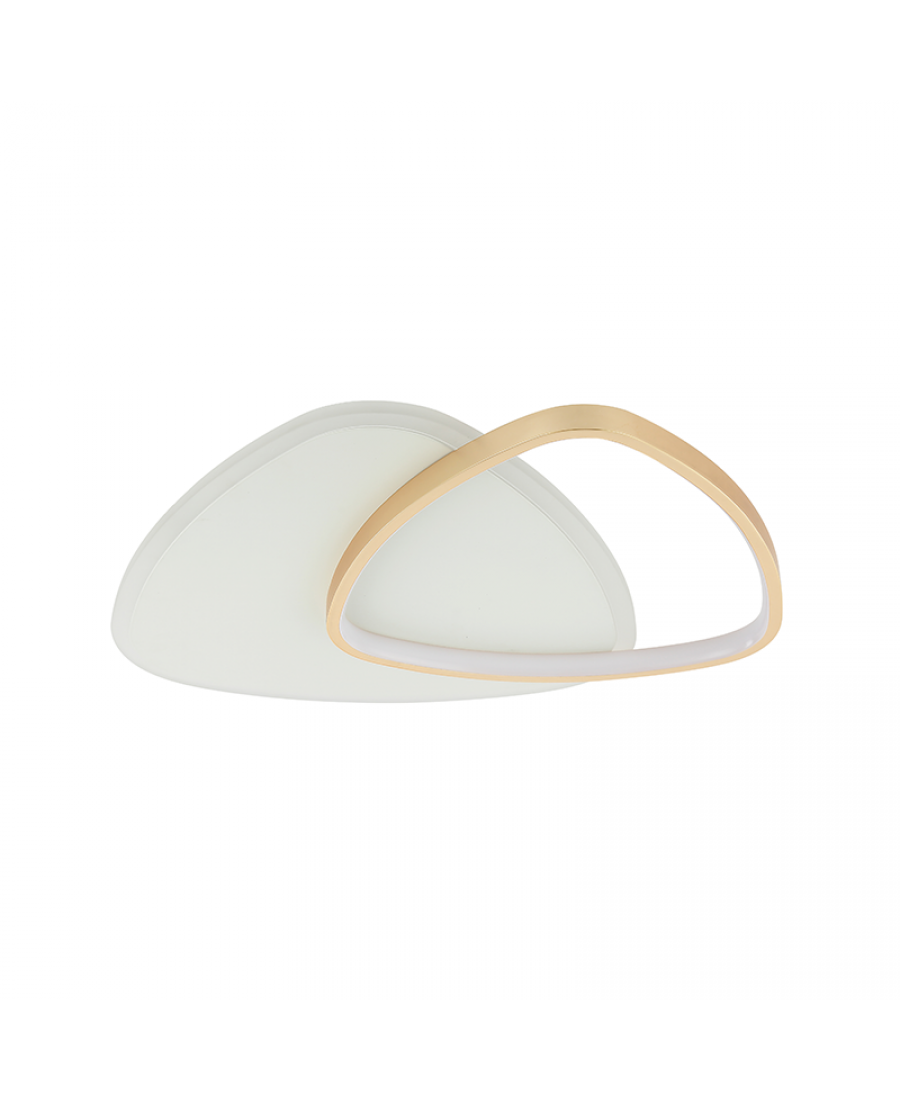 23093 CEILING LED LIGHT 36W 3000K METAL-ACRYLIC GOLD MATT Zambelis Lights