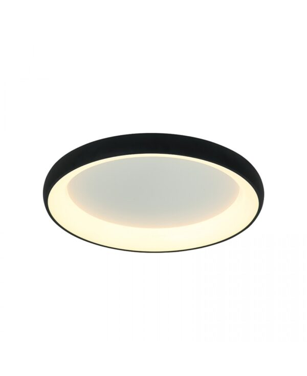 2048 CEILING LIGHT 43W 3000K ALUMINUM & ACRYLIC SANDY BLACK Zambelis Lights