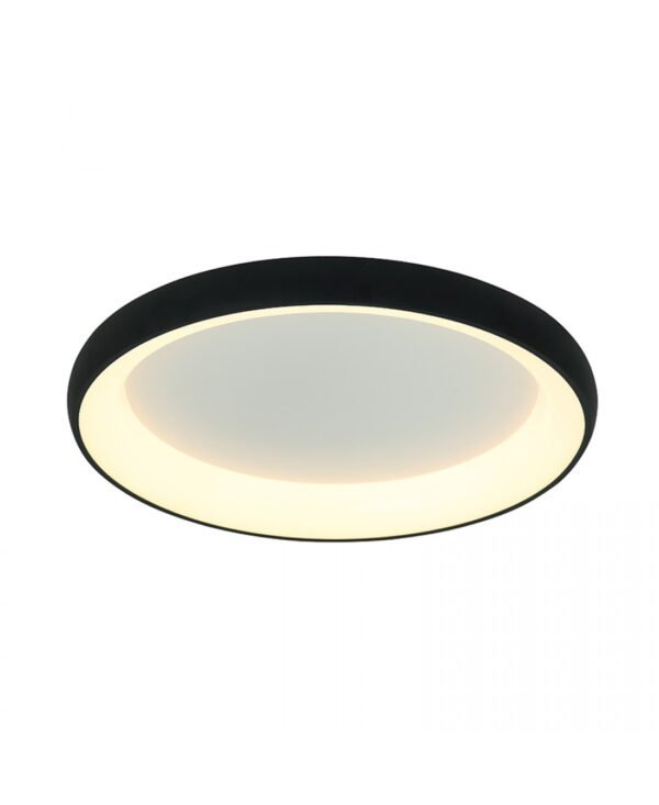 2056 CEILING LIGHT 55W 3000K ALUMINIUM & ACRYLIC SANDY BLACK Zambelis Lights