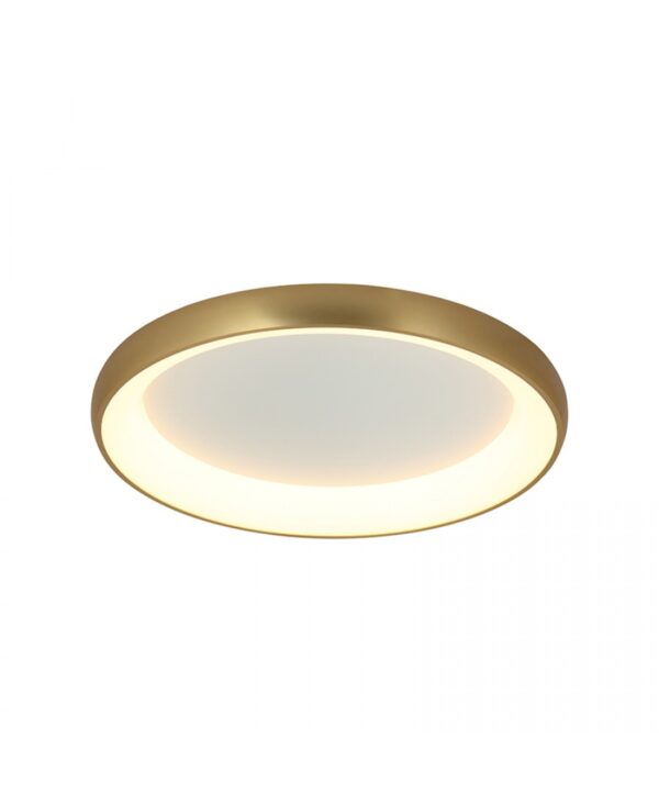 2050 CEILING LIGHT 43W 3000K ALUMINUM & ACRYLIC BRUSHED GOLD MATT Zambelis Lights