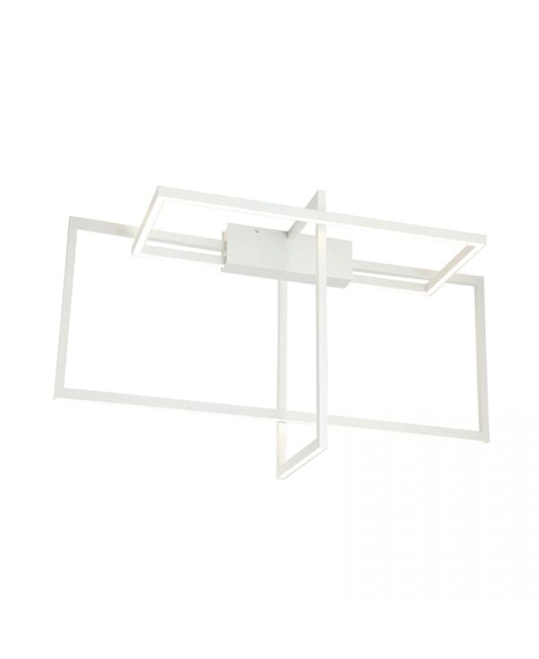 2078 LED 60W 3000K WHITE MAT ALUMINIUM Zambelis Lights