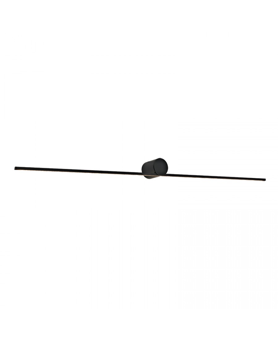 20146 LED WALL LAMP 13W 3000K DOWNWARD ALUMINIUM BLACK IP44 Zambelis Lights