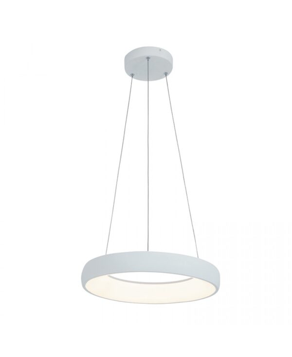 2045 PENDANT LIGHT LED 32W 3000KALUMINUM & ACRYLIC SANDY WHITE FOR INDOOR SPACES Zambelis Lights