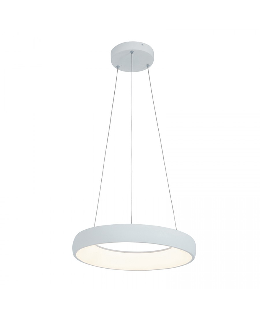 2045 PENDANT LIGHT LED 32W 3000KALUMINUM & ACRYLIC SANDY WHITE FOR INDOOR SPACES Zambelis Lights