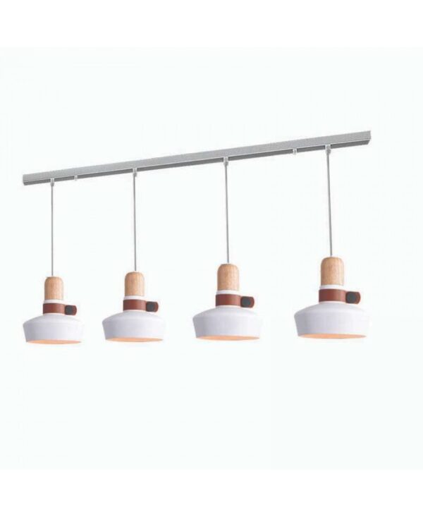 1993-W PENDANT LIGHT 4XE27 MAX 40W WHITE FOR INDOOR USE Zambelis Lights