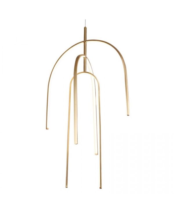 1931 PENDANT LIGHT LED 80W 3000K GOLD FOR INDOOR SPACES Zambelis Lights