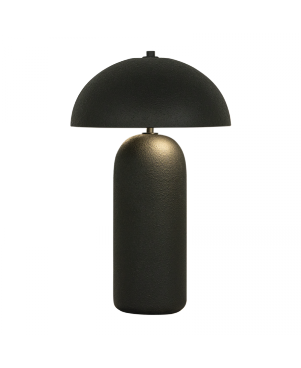 23006 TABLE LIGHT 2XE27 MAX 40W CERAMIC BLACK FOR INTERIOR SPACES Zambelis Lights