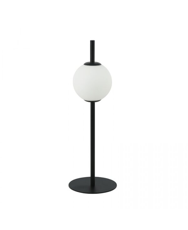 20134 LED TABLE LIGHT 6W 3000K BLACK MATT METAL - OPAL GLASS Zambelis Lights