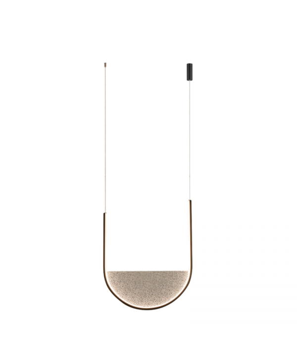 23166 PENDANT LED LIGHT 20W 3000K,4000K BLACK-LIGHT GREY Zambelis Lights