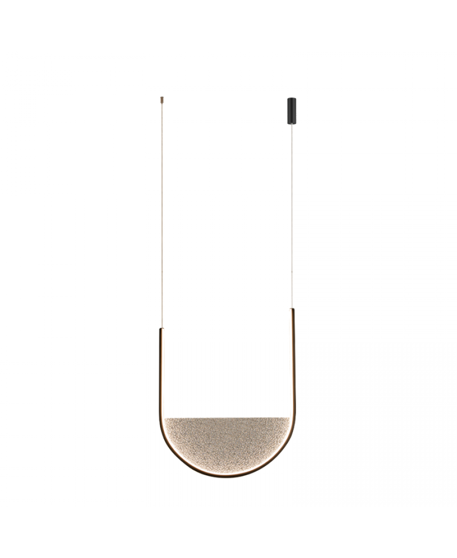 23166 PENDANT LED LIGHT 20W 3000K,4000K BLACK-LIGHT GREY Zambelis Lights