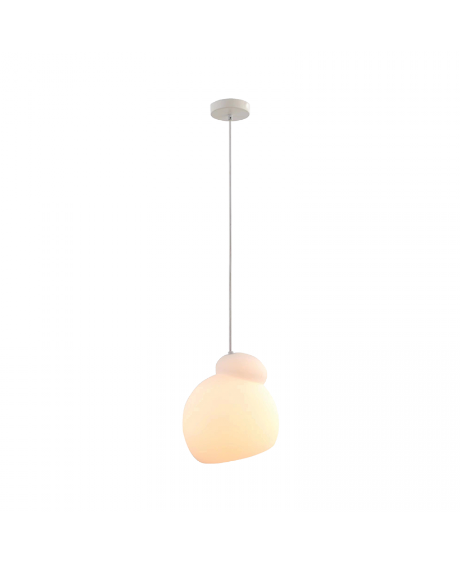 23015 PENDANT LIGHT E27 MAX 40W OPAL GLASS Zambelis Lights