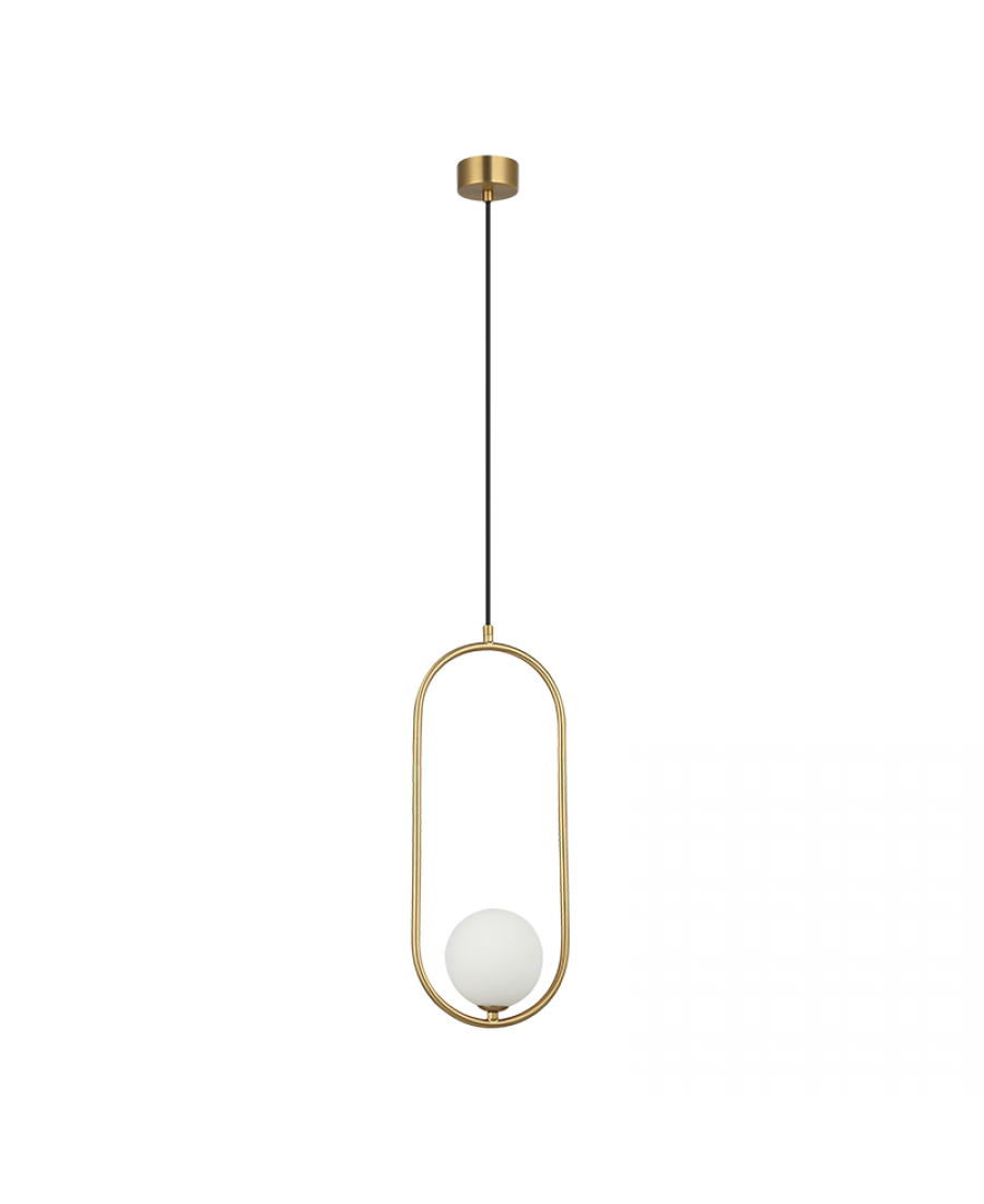 23135 PENDANT LAMP G9 MAX 7W METAL GOLD Zambelis Lights