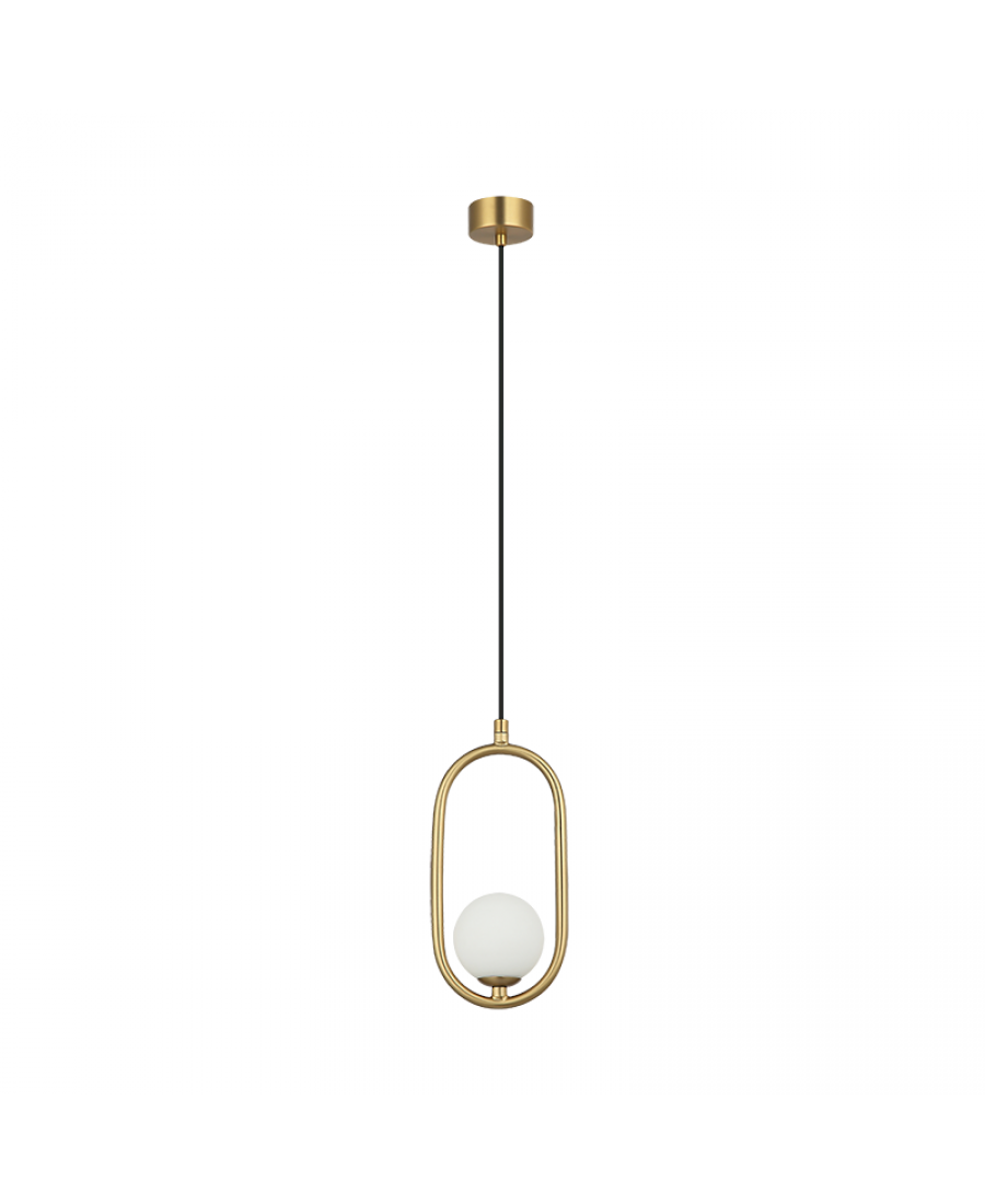 23136 PENDANT LAMP G9 MAX 7W METAL GOLD Zambelis Lights