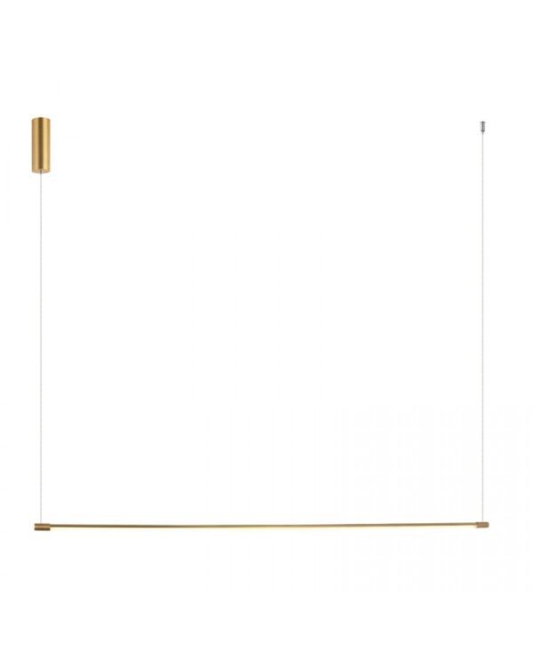 20120 LED PENDANT LAMP 19W 3000K ALUMINIUM GOLD Zambelis Lights