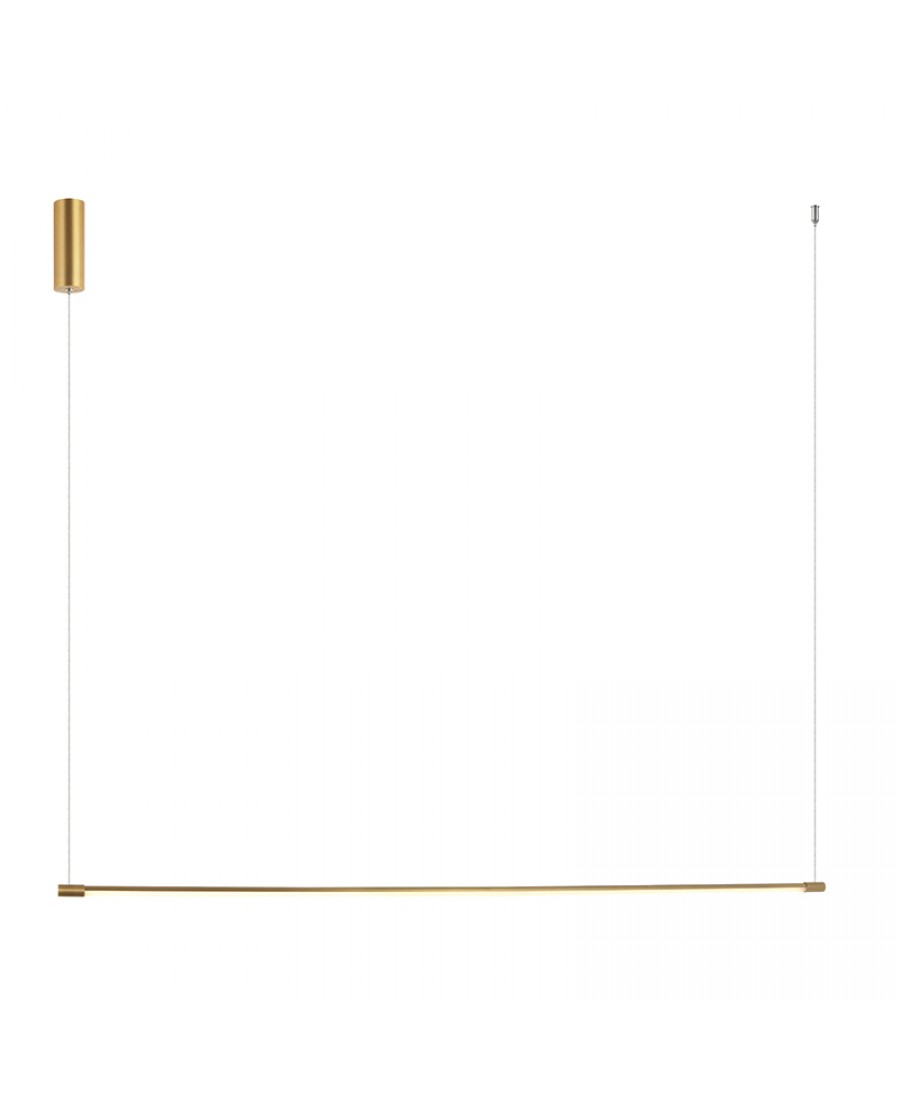20120 LED PENDANT LAMP 19W 3000K ALUMINIUM GOLD Zambelis Lights