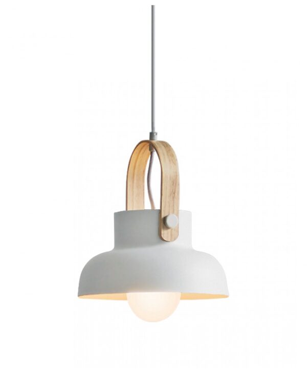18190 PENDANT WHITE MATT 1xE27 40W Zambelis Lights