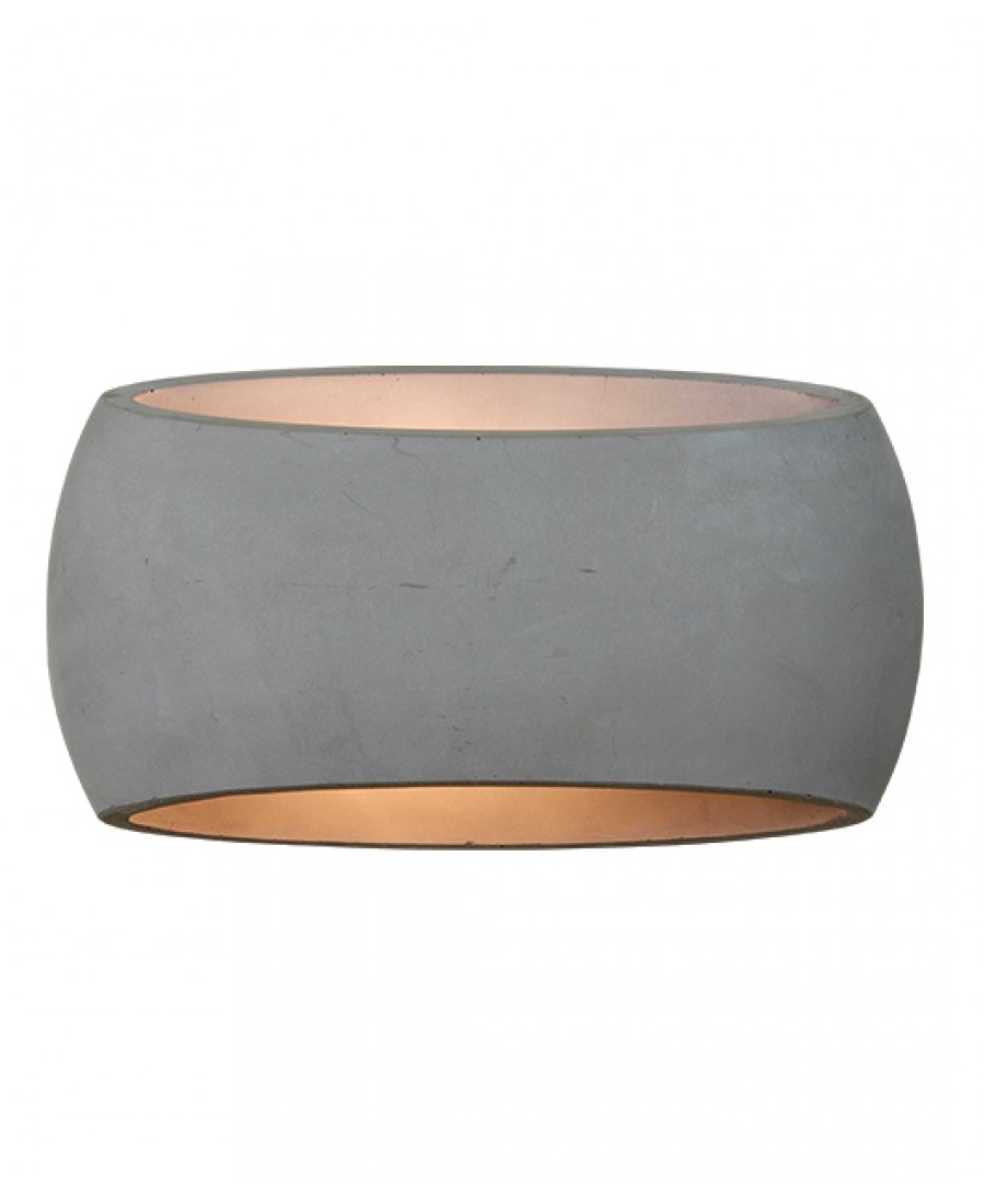 180020 WALL LIGHT CONCRETE 1XE27 Zambelis Lights