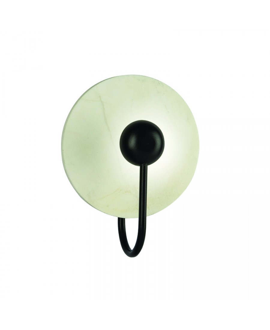 18168 SCONCE LED 3W MARBLE - BLACK Zambelis Lights