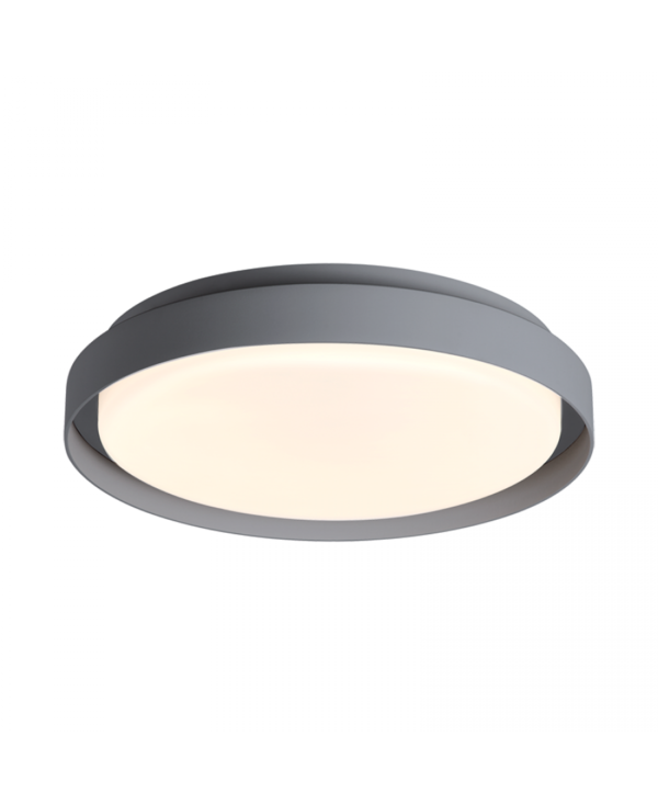E327 OUTDOOR CEILING LED LIGHT 20W 3000K ALUMINIUM GRAPHITE IP65 Zambelis Lights