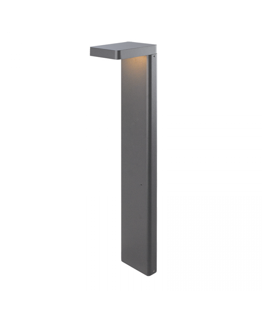 E297 OUTDOOR LAMPPOST 9W 3000K ALUMINIUM GRAPHITE IP54 Zambelis Lights