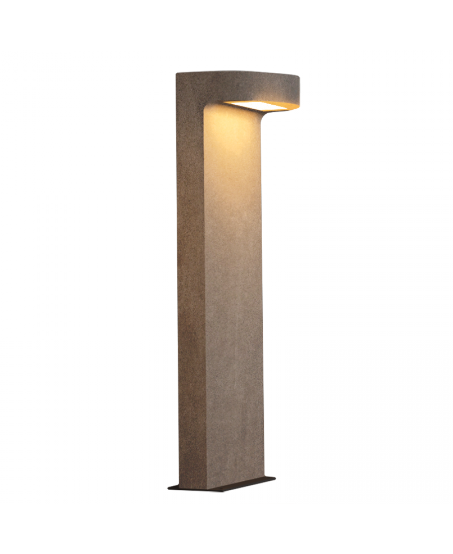 E383 OUTDOOR FLOOR LIGHT LED 8W 3000K CONCRETE IP65 Zambelis Lights