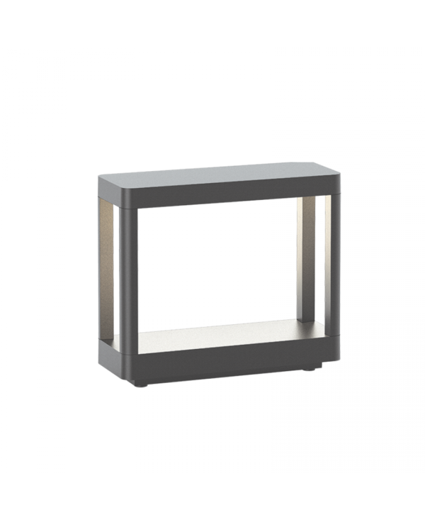 E334 OUTDOOR FLOOR LIGHT LED 8W 3000K ALUMINIUM GRAPHITE IP65 Zambelis Lights