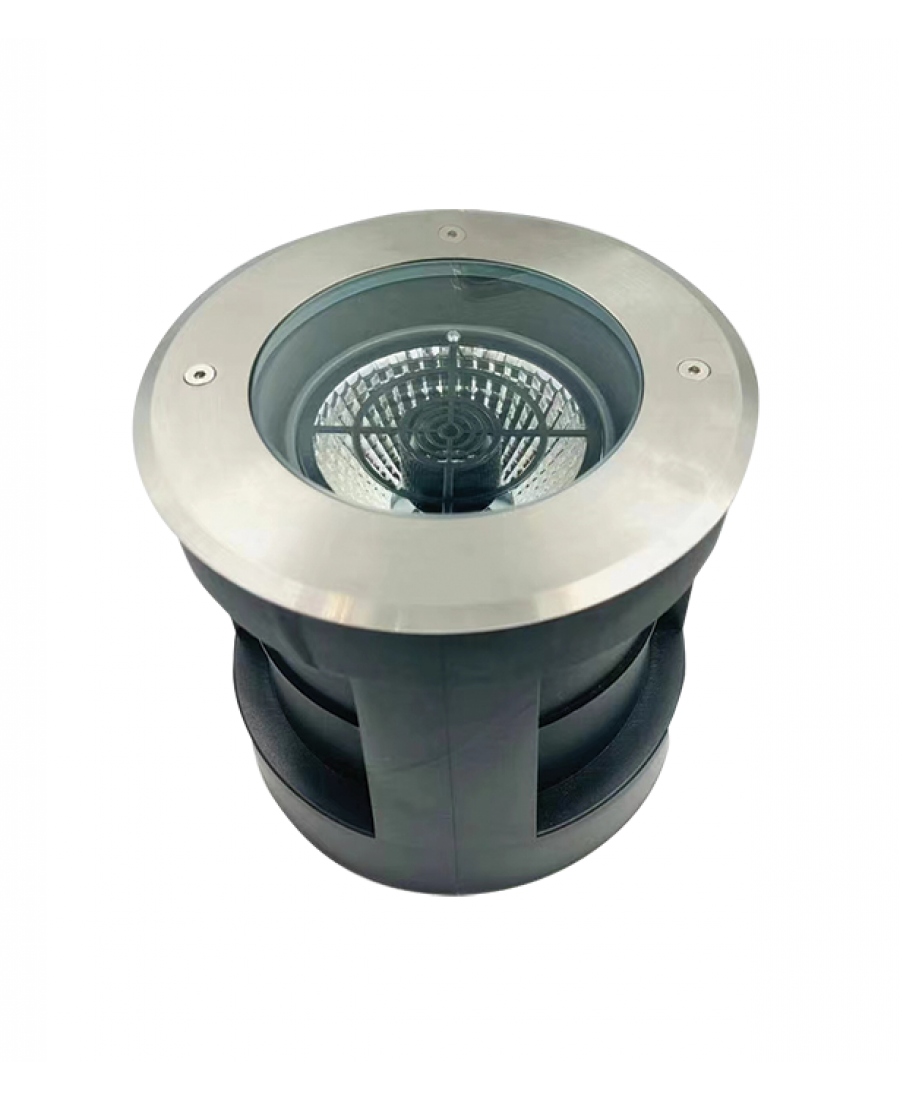 E361 OUTDOOR RECESSED LIGHT LED 15W 3000K STAINLESS STEEL IP66 Zambelis Lights