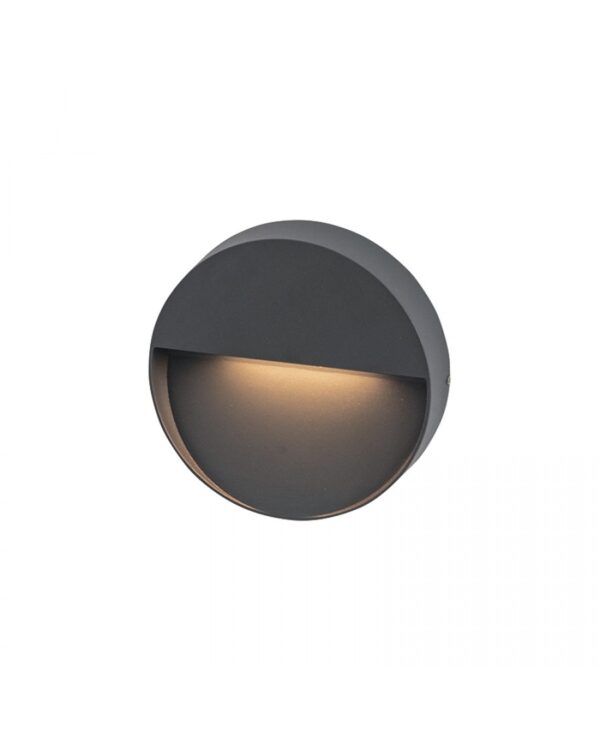 E242-G OUTDOOR SCONCE 7W SMD LED 3000K DARK GRAY IP65 Zambelis Lights