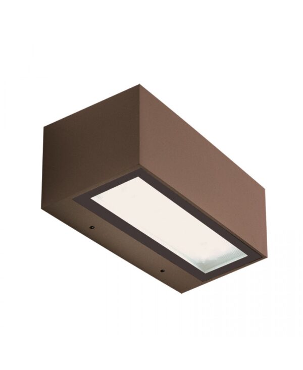 E262 LED UP DOWN WALL LIGHT 2X13.5W ALUMINIUM 3000K IP65 Zambelis Lights