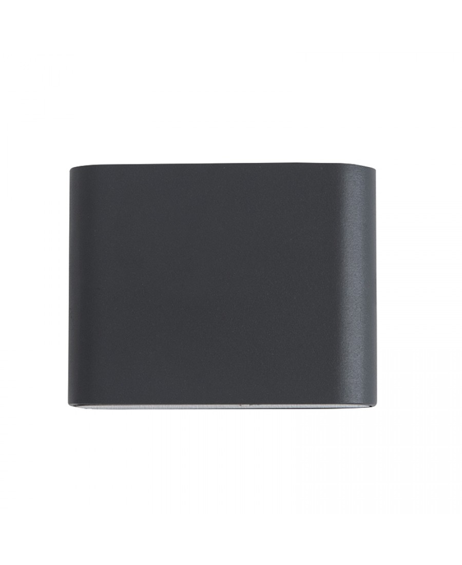 E238 OUTDOOR SCONCE 2X3W 3000K ALUMINUM GRAPHITE IP65 Zambelis Lights