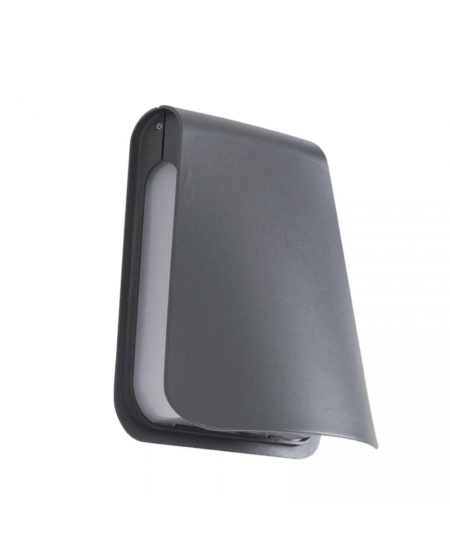 E245 OUTDOOR SCONCE LED 6W 3000K ALUMINUM GRAPHITE IP54 Zambelis Lights
