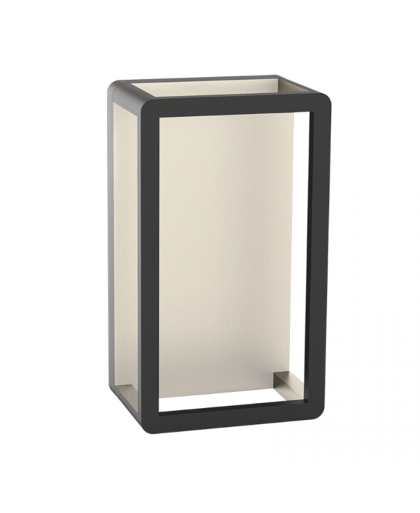 E336 OUTDOOR WALL LIGHT LED 8W 3000K ALUMINIUM GRAPHITE IP65 Zambelis Lights