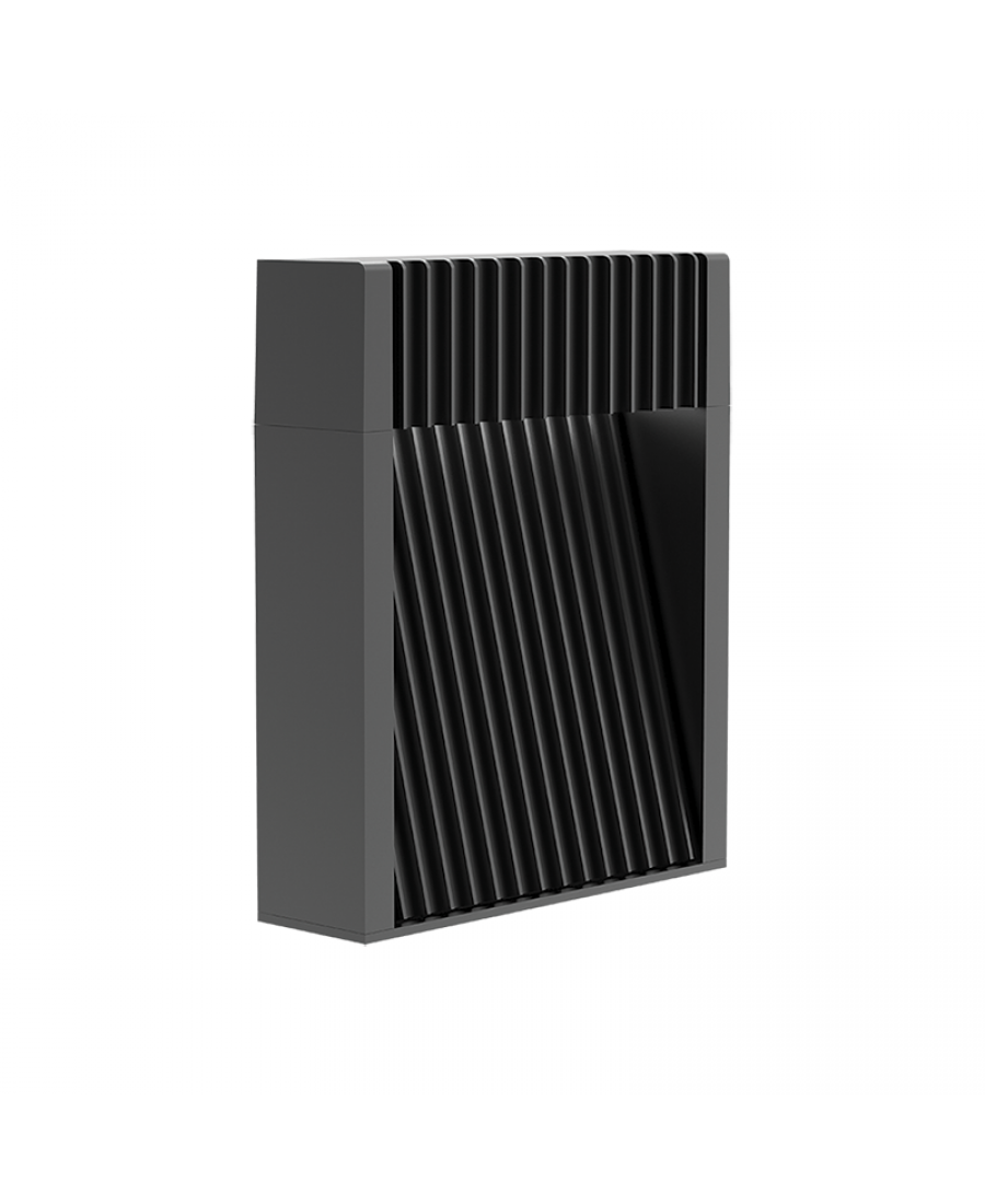 E353 OUTDOOR SCONCE LIGHT LED 13W 3000K ALUMINIUM GRAPHITE IP65 Zambelis Lights