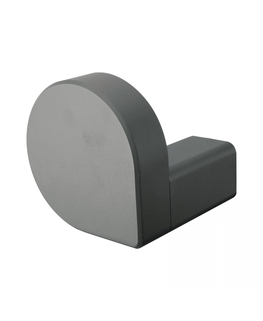 E358 OUTDOOR SCONCE LIGHT LED 13W 3000K ALUMINIUM GRAPHITE IP65 Zambelis Lights