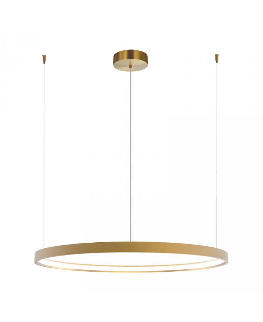23034 PENDANT LED LIGHT 45W 3000K ALUMINIUM GOLD Zambelis Lights