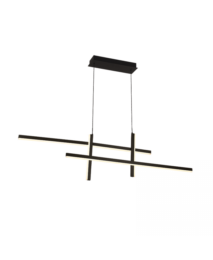 22023 PENDANT LED LIGHT 47W 3000K ALUMINIUM BLACK Zambelis Lights