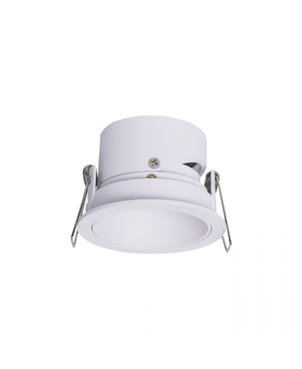 S164 RECESSED SPOT 1XGU10 MOVABLE SANDY WHITE Zambelis Lights