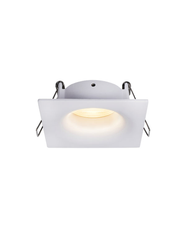 S165 RECESSED SPOT SQUARED 1XGU10 IP65 SANDY WHITE Zambelis Lights