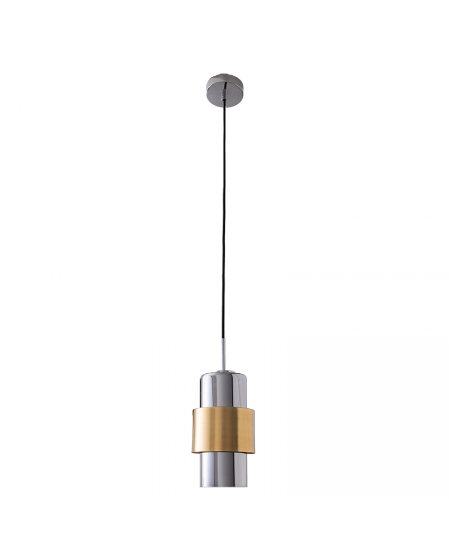 22001 PENDANT LIGHT E27 MAX 40W GOLD MATT CHROME CLASS Zambelis Lights