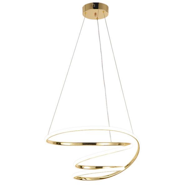 Lampa sufitowa nowoczesna LED G080-1CP Złota