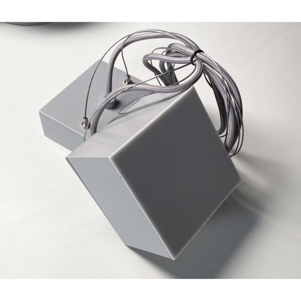 Lampa wisząca nowoczesna Antigo SUWA – szara, 1 × GX53 – 5547/GX53/SZ