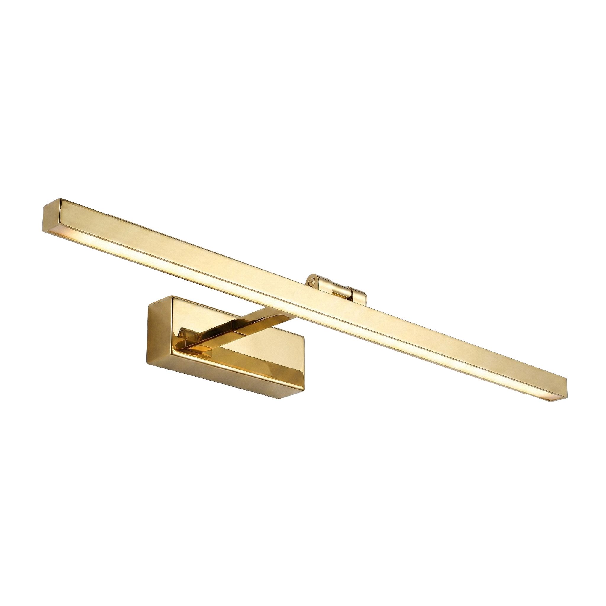 Kinkiet łazienkowy LED APP1862-1W 80 cm Złoty