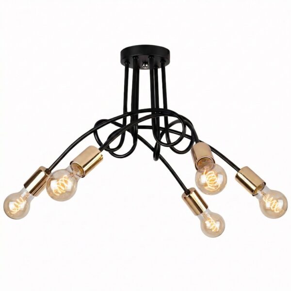 Lampa Paradise 5 APP518-5C Czarna