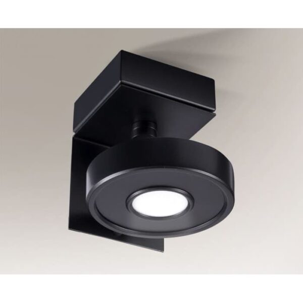 Reflektor sufitowy nowoczesny Antigo NATORI IL – czarny, LED, 3000 K – 2266